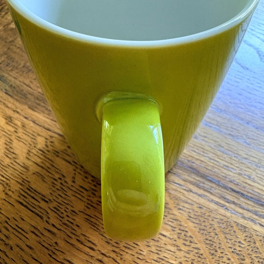 2021 Starbucks Lime Green Logo Mug- 10 ozs. - Picture 10 of 14